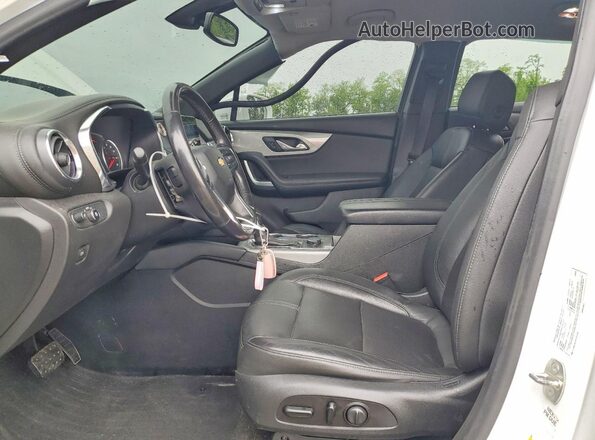 3GNKBHRS7KS651280 2019 CHEVROLET BLAZER White Front interior view