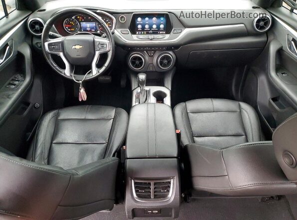 3GNKBHRS7KS651280 2019 CHEVROLET BLAZER White Dashboard view