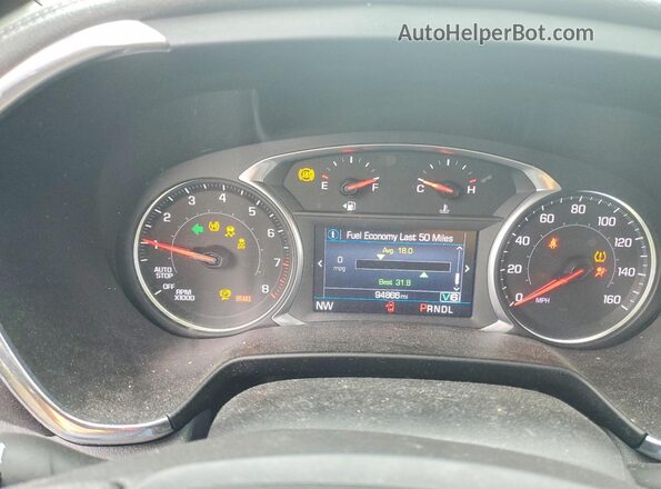3GNKBHRS7MS515623 2021 CHEVROLET BLAZER Blue Widok zestawu wskaźników