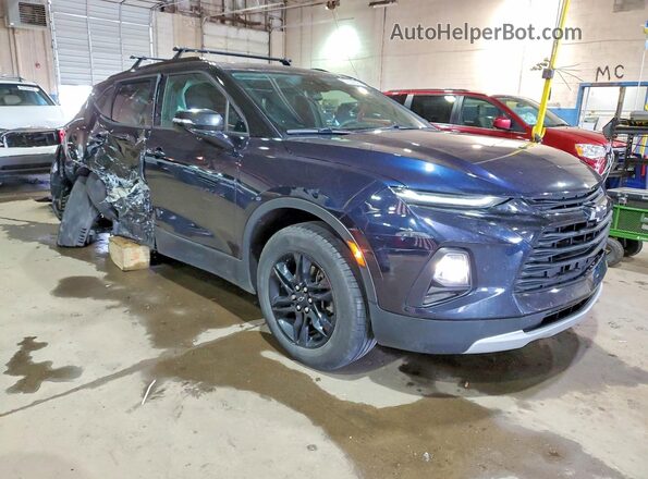 3GNKBHRS7MS515623 2021 CHEVROLET BLAZER Blue Przód prawy