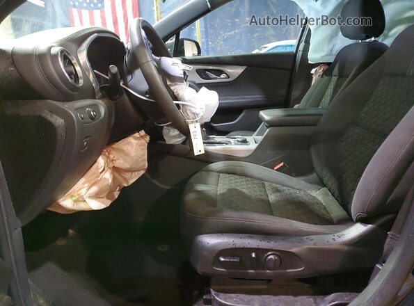 3GNKBHRS7MS515623 2021 CHEVROLET BLAZER Blue Widok wnętrza z przodu