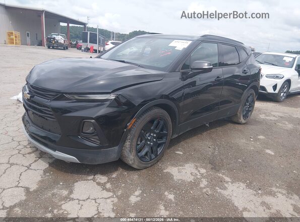3GNKBHRS8KS614156 2019 CHEVROLET BLAZER Black Передня ліва чверть