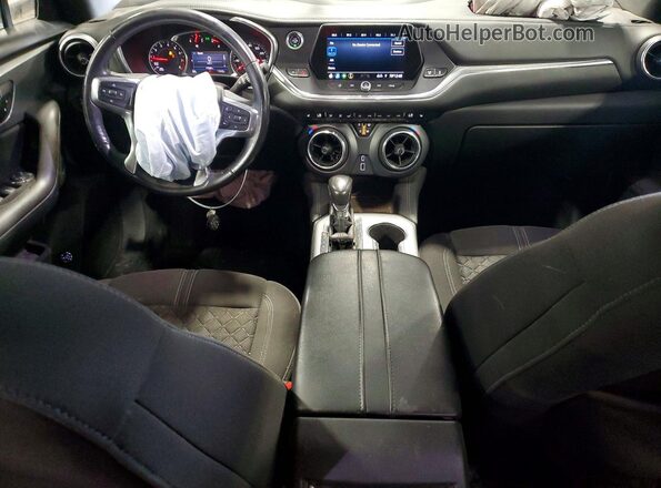 3GNKBHRS8LS625028 2020 CHEVROLET BLAZER Gray Widok deski rozdzielczej