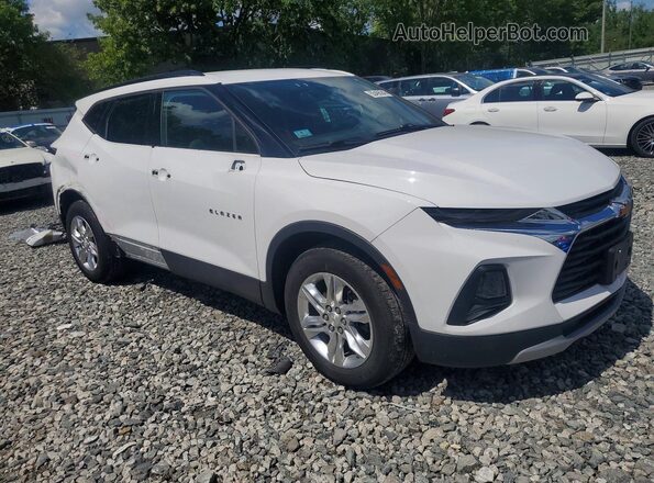 3GNKBHRS8MS566693 2021 CHEVROLET BLAZER White Przód prawy