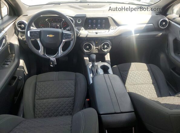 3GNKBHRS8MS566693 2021 CHEVROLET BLAZER White Widok deski rozdzielczej