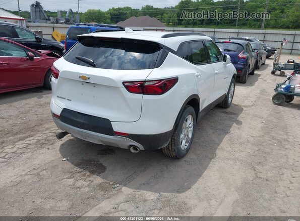 3GNKBHRS9MS564628 2021 CHEVROLET BLAZER White Հետևի աջ