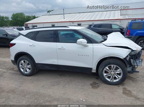 3GNKBHRS9MS564628 2021 CHEVROLET BLAZER White Սալոնի հետևի տեսք