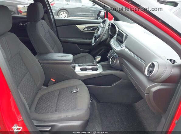 3GNKBHRS9MS587052 2021 CHEVROLET BLAZER Красный Вид салона спереди