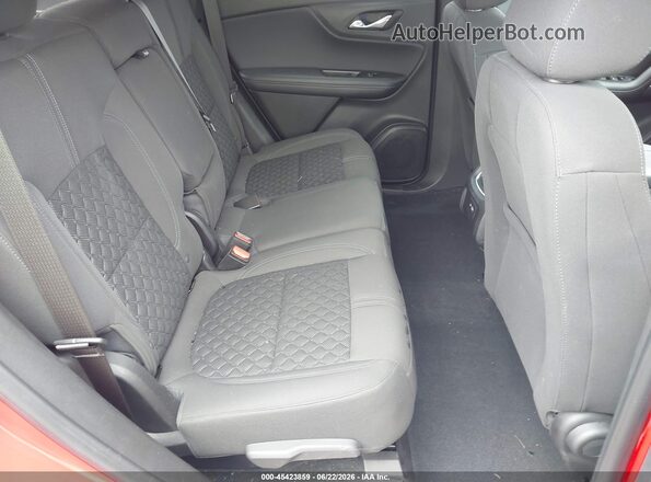 3GNKBHRS9MS587052 2021 CHEVROLET BLAZER Красный Вид наклейки с VIN-кодом