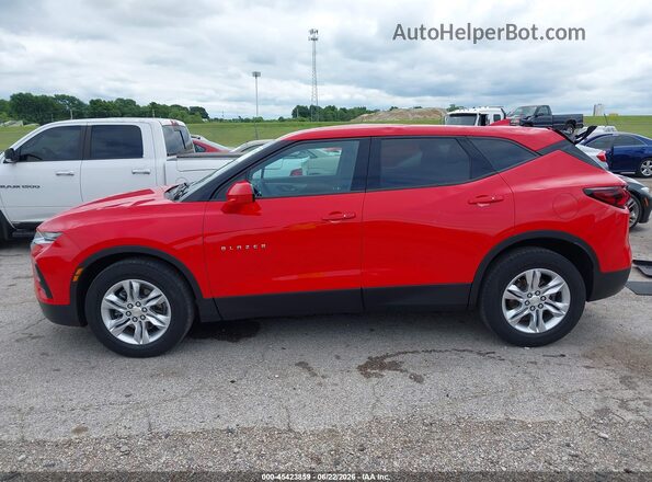 3GNKBHRS9MS587052 2021 CHEVROLET BLAZER Красный 