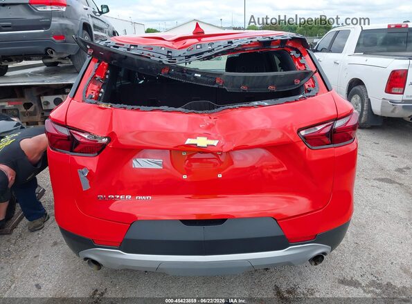 3GNKBHRS9MS587052 2021 CHEVROLET BLAZER Красный 