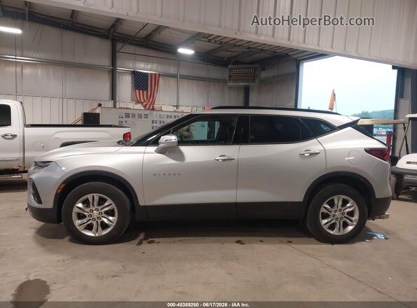 3GNKBHRSXKS697248 2019 CHEVROLET BLAZER Silver 360 interior view