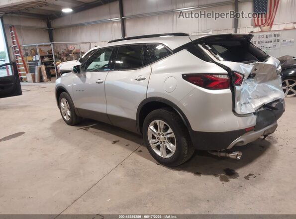 3GNKBHRSXKS697248 2019 CHEVROLET BLAZER Silver Rear left
