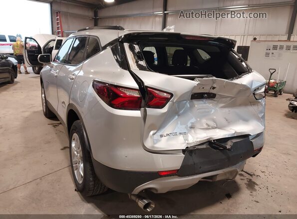 3GNKBHRSXKS697248 2019 CHEVROLET BLAZER Silver Front view