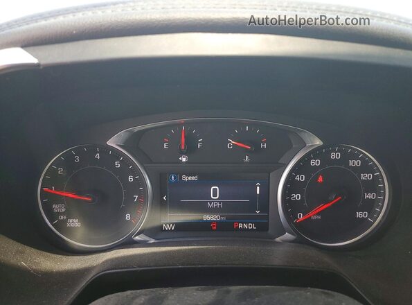 3GNKBHRSXMS512067 2021 CHEVROLET BLAZER Silver Սարքավորումների վահանակի տեսք