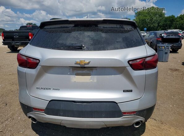 3GNKBHRSXMS512067 2021 CHEVROLET BLAZER Silver Հետևի տեսք