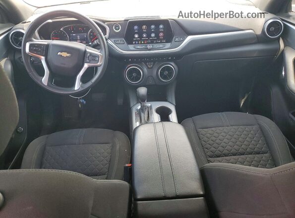 3GNKBHRSXMS512067 2021 CHEVROLET BLAZER Silver Առջևի վահանակի տեսք