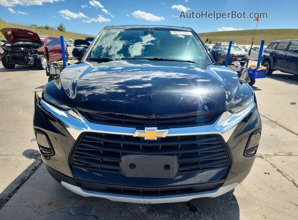 3GNKBHRSXMS565142 2021 CHEVROLET BLAZER Black Widok z przodu