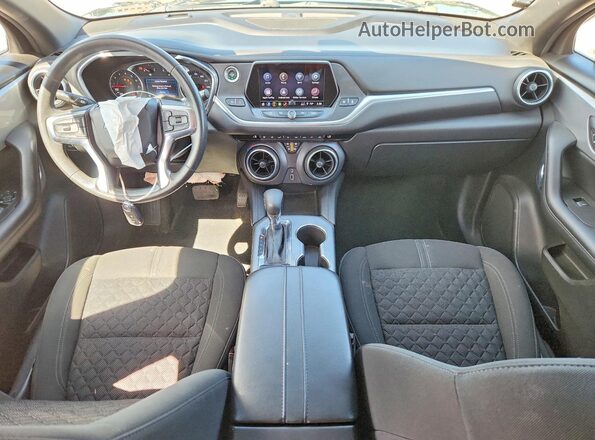 3GNKBHRSXMS565142 2021 CHEVROLET BLAZER Black Widok deski rozdzielczej