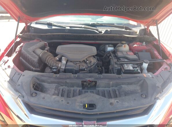 3GNKBJRS0LS613267 2020 CHEVROLET BLAZER Red Vista trasera