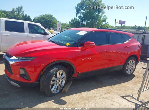 3GNKBJRS0LS613267 2020 CHEVROLET BLAZER Red Vista interior de 360 grados