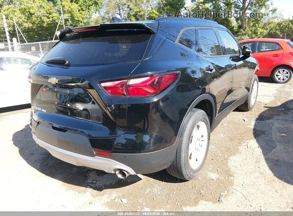 3GNKBJRS0MS503322 2021 CHEVROLET BLAZER Black Задня права чверть