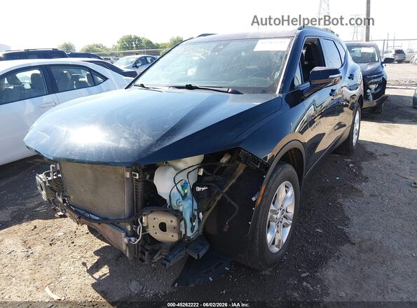 3GNKBJRS0MS503322 2021 CHEVROLET BLAZER Black Передня ліва чверть