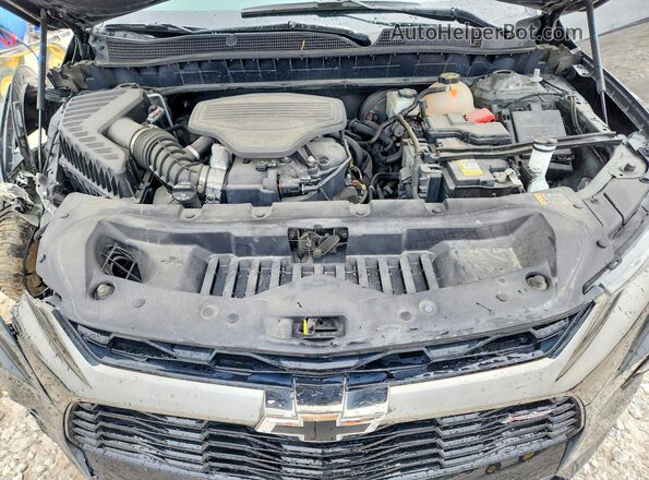 3GNKBJRS1KS576809 2019 CHEVROLET BLAZER Charcoal Widok wnętrza z tyłu