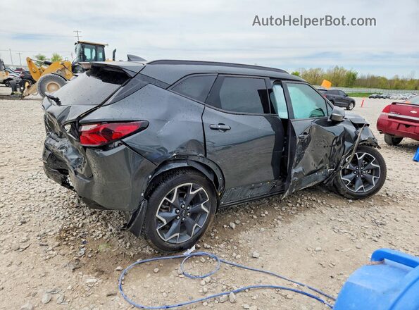 3GNKBJRS1KS576809 2019 CHEVROLET BLAZER Charcoal Tył prawy