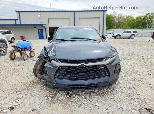 3GNKBJRS1KS576809 2019 CHEVROLET BLAZER Charcoal Widok z przodu