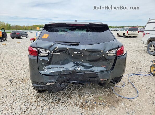 3GNKBJRS1KS576809 2019 CHEVROLET BLAZER Charcoal Widok z tyłu