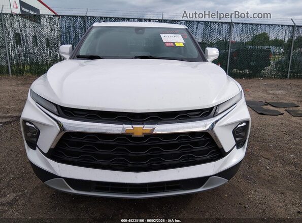 3GNKBJRS2PS177771 2023 CHEVROLET BLAZER White Սալոնի հետևի տեսք