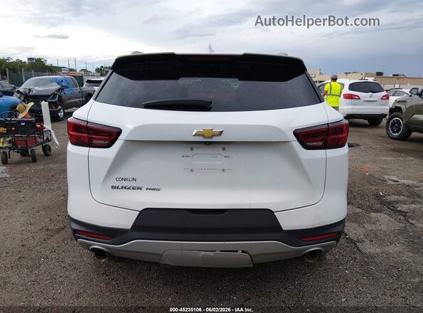 3GNKBJRS2PS177771 2023 CHEVROLET BLAZER White 