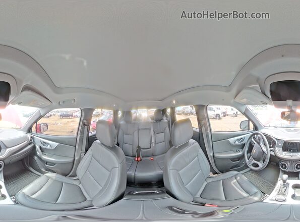 3GNKBJRS4MS529373 2021 CHEVROLET BLAZER Red Панорамний вид салону 360°