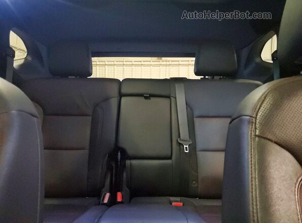 3GNKBJRS5KS597162 2019 CHEVROLET BLAZER Gray Вид задніх сидінь