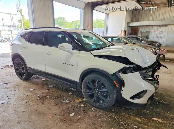 3GNKBJRS5KS638549 2019 CHEVROLET BLAZER Белый 