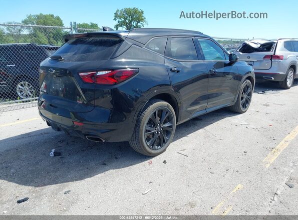 3GNKBJRS6KS685539 2019 CHEVROLET BLAZER Черный Задняя правая четверть
