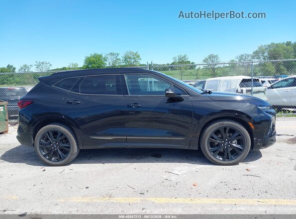 3GNKBJRS6KS685539 2019 CHEVROLET BLAZER Черный Вид задней части салона