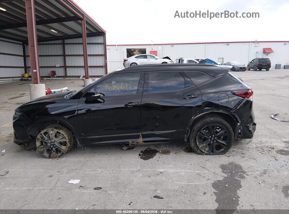 3GNKBJRS7KS590178 2019 CHEVROLET BLAZER Черный Панорамный вид салона 360°