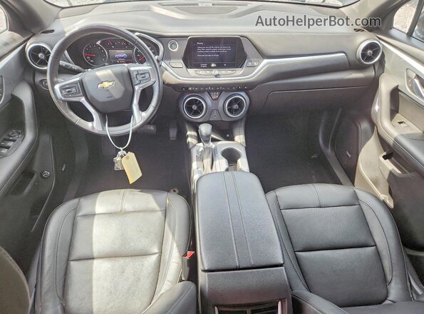 3GNKBJRS7LS552774 2020 CHEVROLET BLAZER Черный Вид панели приборов