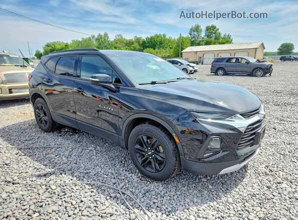 3GNKBJRS7LS552774 2020 CHEVROLET BLAZER Черный Передняя правая четверть