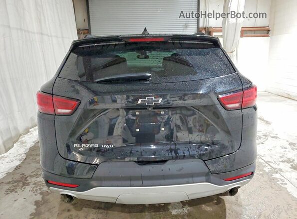 3GNKBJRS8PS174549 2023 CHEVROLET BLAZER Black Вид ззаду
