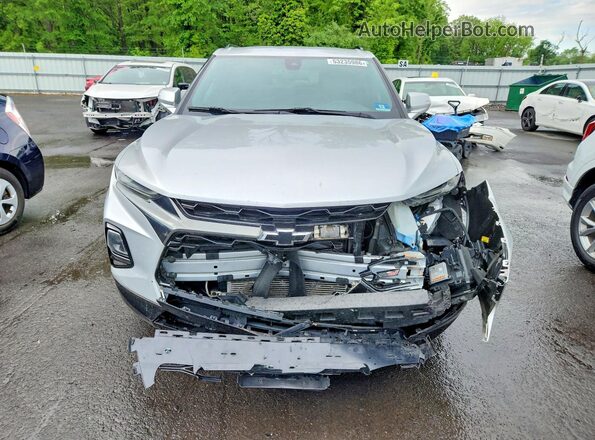 3GNKBKRS0LS567462 2020 CHEVROLET BLAZER Silver Դիմացի տեսք