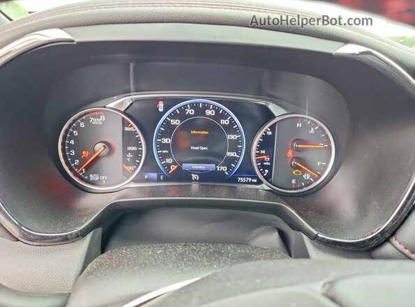 3GNKBKRS0LS567462 2020 CHEVROLET BLAZER Silver Սարքավորումների վահանակի տեսք