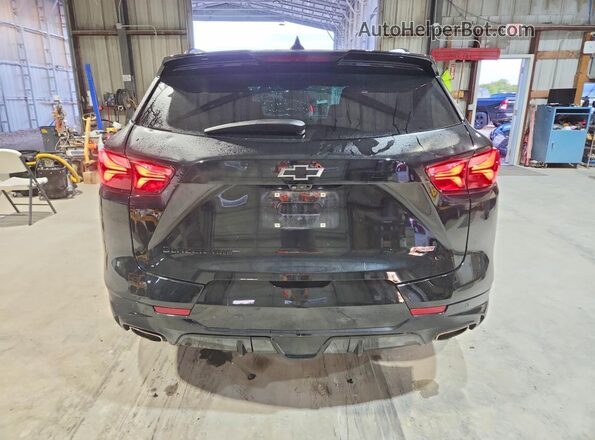 3GNKBKRS0NS145436 2022 CHEVROLET BLAZER Black Vista trasera