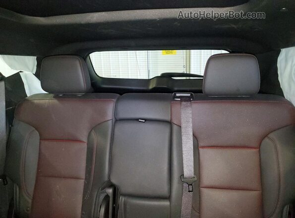 3GNKBKRS0NS186357 2022 CHEVROLET BLAZER Burgundy Widok tylnych siedzeń
