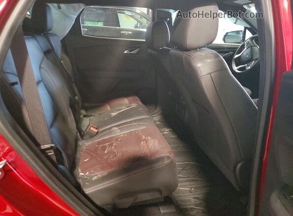 3GNKBKRS0NS186357 2022 CHEVROLET BLAZER Burgundy Widok wnętrza z tyłu