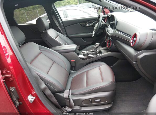 3GNKBKRS0PS222390 2023 CHEVROLET BLAZER Red Front interior view
