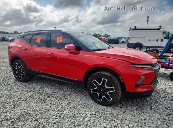 3GNKBKRS0RS128318 2024 CHEVROLET BLAZER Red 