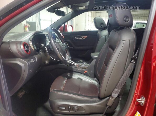 3GNKBKRS1LS596937 2020 CHEVROLET BLAZER Red Սալոնի դիմացի տեսք